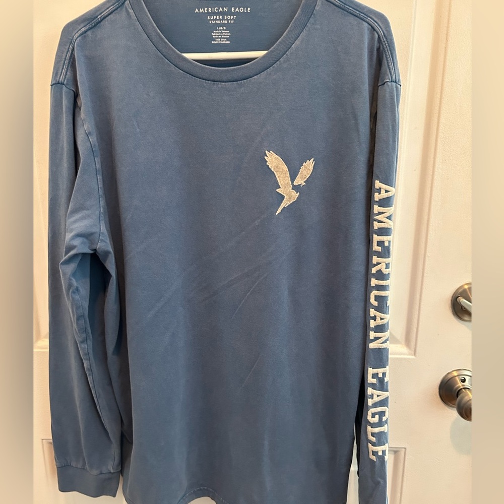 American Eagle Super Soft LS Tee(L)